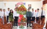 Provincial leaders visit, extend Christmas greetings to local Christians