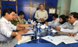 Economic - Budget Committee of the Provincial People's Council surveying the market situation during the Lunar New Year