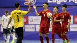 越南室内五人足球队为2020年亚足联室内五人制足球锦标赛决赛阶备赛