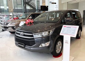 Toyota khuyến mãi ba dòng xe dịp tết