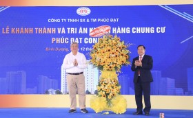 Khánh thành và bàn giao căn hộ Chung cư Phúc Đạt Connect