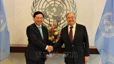 联合国秘书长与各国官员高度评价越南的国际地位