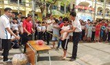 Phòng Giáo dục - Đào tạo TX.Thuận An: Tổ chức hội thi trò chơi dân gian cấp tiểu học