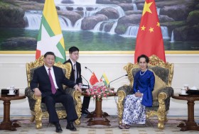 中国国家主席习近平出访缅甸