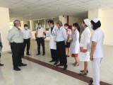 Kiểm tra công tác chuẩn bị phòng chống dịch bệnh do nCoV tại Tp. Thuận An và Bệnh viện Đa khoa tỉnh