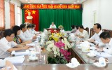 Bí thư Tỉnh ủy kiểm tra công tác chuẩn bị đại hội Đảng tại Phú Giáo