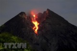 Most active volcano in Indonesia erupts again