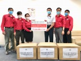 Hội Chữ thập đỏ tỉnh: Trao tặng hơn 10.000 khẩu trang vải kháng khuẩn