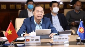 关于应急突发公共卫生事件的东盟协调理事会工作小组视频会议召开