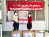 Hội Chữ thập đỏ tỉnh: Trao tặng 20.000 khẩu trang và nhu yếu phẩm
