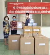 Ủy ban MTTQ Việt Nam tỉnh: Tiếp nhận thêm vật tư y tế từ 1 gia đình ủng hộ phòng, chống Covid-19