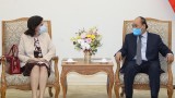 越南政府总理阮春福会见古巴驻越南大使利亚尼斯•托里斯•里韦拉