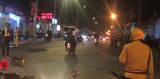 Lập chốt, phân luồng chống ùn tắc trên đường Huỳnh Văn Cù, TP. Thủ Dầu Một