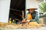 坚江省致力于保护手工草桶编织业