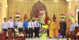 Provincial Buddhist Sangha’s Executive Board congratulated on Lord Buhhda’s birthday