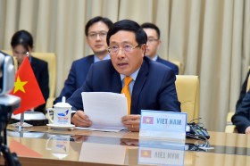 越南政府副总理兼外交部长范平明在联合国安理会视频峰会上的讲话（全文）
