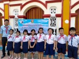 Phường Lái Thiêu, TP.Thuận An: 80 học sinh được kết nạp Đội