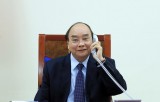 Vietnamese, Philippine leaders hold phone talks