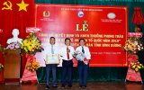 Ngân hàng nhà nước Việt Nam tỉnh nhận bằng khen về phong trào Bảo vệ an ninh Tổ quốc năm 2019