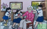 Cuộc thi vẽ tranh “Bác Hồ với thiếu nhi - Thiếu nhi với Bác Hồ”: Em Lưu Quỳnh Nhã Thy (TP.Dĩ An) được khen thưởng