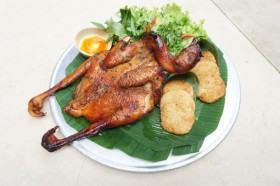 Gà nướng sầu riêng: Thêm một đặc sản của đất Lái Thiêu
