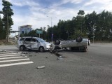 Hai ô tô 7 chỗ lao vào nhau, nhiều người bị thương