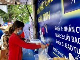 平阳省工人青年和年轻劳动者扶持中心展开“大米ATM”自动取米机和零盾货摊活动