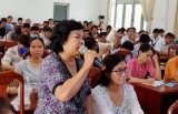Lãnh đạo UBND tỉnh tiếp xúc cử tri phường Lái Thiêu