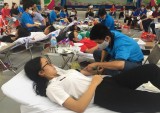 TP.Thủ Dầu Một: Đông đảo người dân tham gia hiến máu cứu người