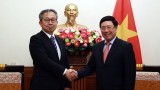 越南政府副总理兼外交部长范平明会见日本驻越南大使