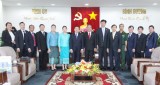 Lãnh đạo tỉnh tiếp Đại sứ đặc mệnh toàn quyền Cộng hòa Dân chủ Nhân dân Lào tại Việt Nam