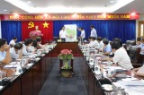 平阳省领导与建设部工作团举行工作会议