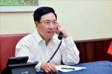 Deputy PM holds phone talks with Korean Foreign Minister