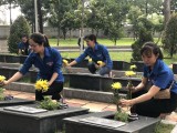 Đoàn khối Cơ quan – Doanh nghiệp tỉnh Bình Dương: Ra quân làm đẹp các phần mộ liệt sĩ