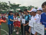 Công đoàn Khu công nghiệp Việt Nam - Singapore: Tổ chức giải bóng đá mini nam công nhân lao động