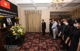 Lễ viếng nguyên Tổng Bí thư Lê Khả Phiêu tại LHQ, Anh và Ukraine