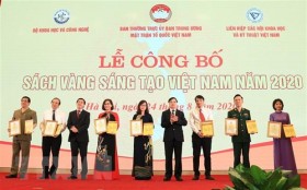 Vinh danh 75 công trình trong Sách vàng Sáng tạo Việt Nam 2020