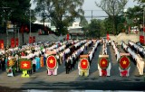 平阳省领导代表团在省烈士陵园敬香缅怀英雄烈士