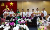 Leaders of Provincial Inspectorate, Department of Construction, and Binh Duong Television designated