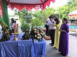 Incense offering memorizing President Ho Chi Minh held in Dau Tieng District