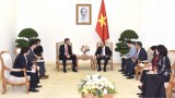政府总理阮春福会见亚行驻越首席代表安德鲁·杰富瑞