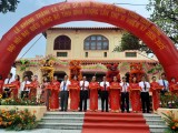 庆祝越共平阳省第十一次代表大会的各工程落成和开工