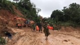 Quang Tri: 22 soldiers missing in landslide