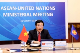 ASEAN, UN officials gather at ministerial meeting