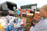 Phân bổ hàng hóa, thiết bị hỗ trợ nhân dân khắc phục hậu quả lũ lụt