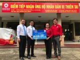 Công ty Bảo Việt Nhân thọ Bình Dương: Ủng hộ đồng bào miền Trung khắc phục hậu quả thiên tai