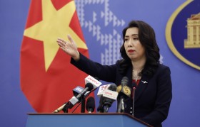 Spokeswoman: Countries call for sustainable peace in East Sea