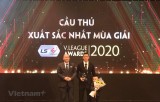 V-League 2020: Tiền đạo Văn Quyết giành giải Cầu thủ xuất sắc nhất