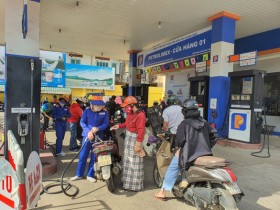 Giá xăng tăng hơn 600 đồng/lít từ chiều 26-11