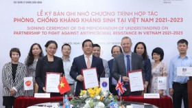 越南与英国在抗生素耐药性领域展开合作
